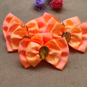 Laço duplo laranja 10 unid