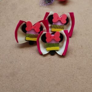 Laço M duplo minnie picole 10 unid