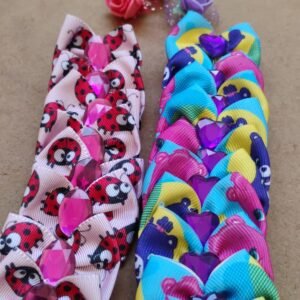 Laço M gorgorão estampado 20uni
