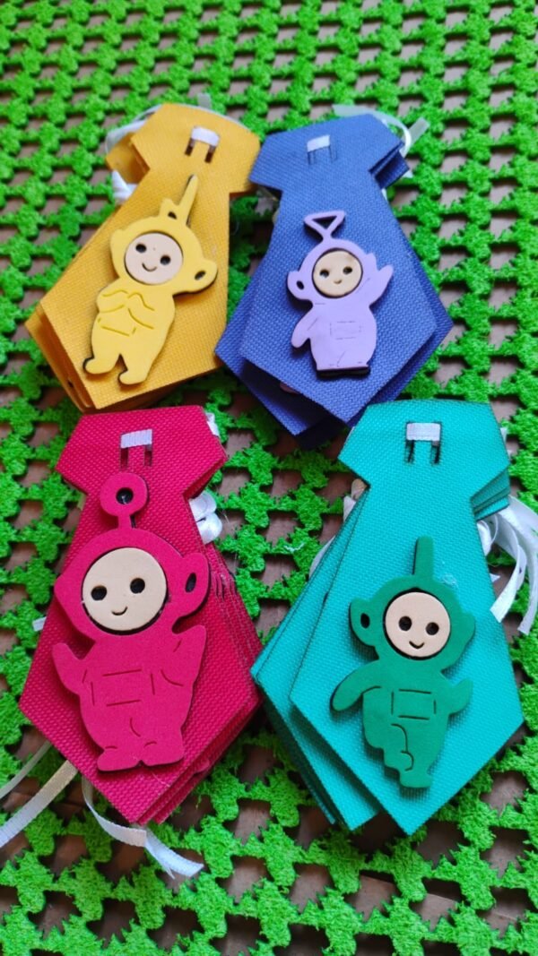 Gravata m courino do teletubies 20 uni