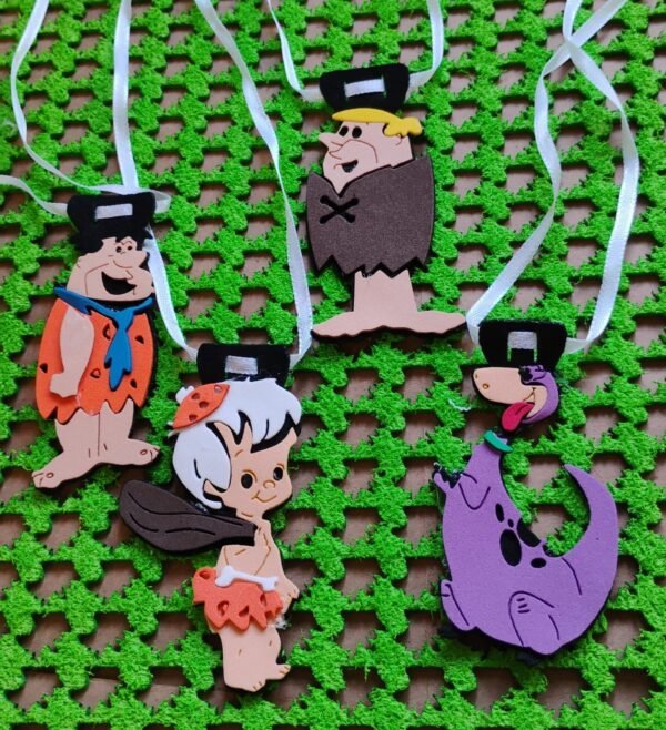 Gravata eva m 20uni personagens flinstons