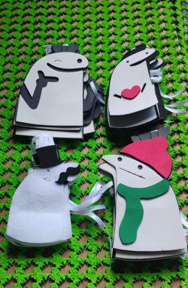 Gravata M feltro e eva flork 20 unidade