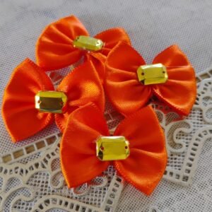 Laço Cetim M Laranja 10 uni